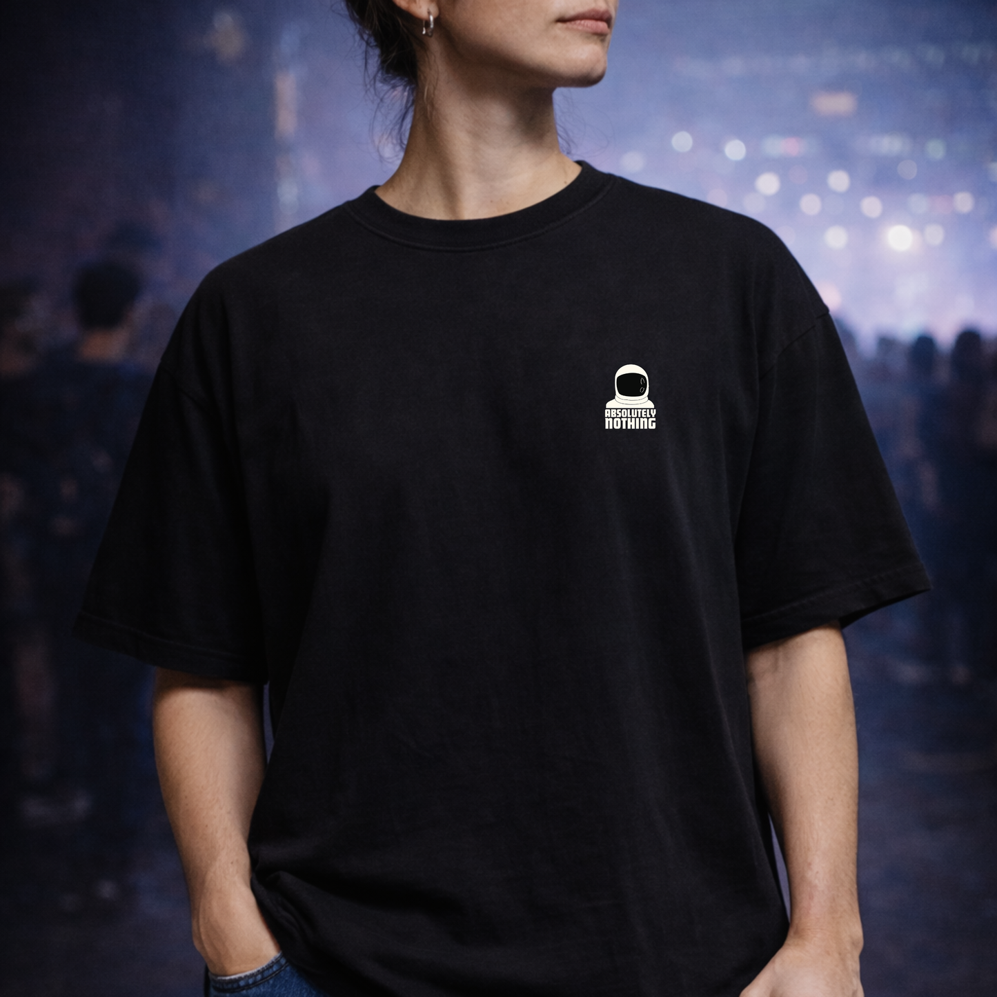 Linkin Park Bangalore Concert Oversized T-Shirt | Absolutely Nothing